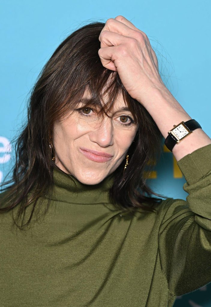 Charlotte Gainsbourg Looks Fab in Effortless Parisian Chic at "Etoile" Photocall