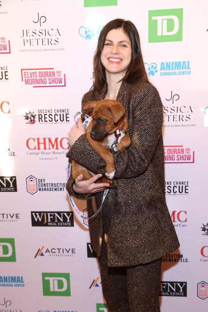 Alexandra Daddario Dazzles in Midnight Glamour at NYC’s 2025 Rescue Ball