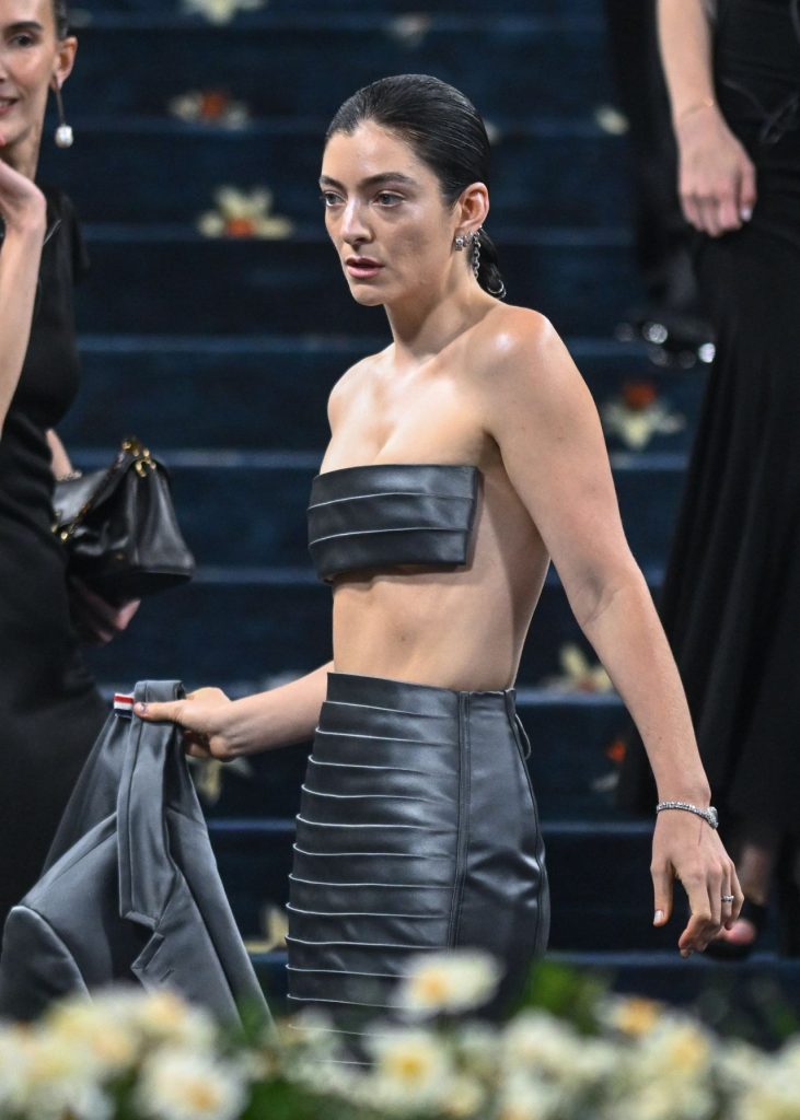 Lorde Shines in Sculptural Thom Browne Set at 2025 Met Gala’s “Superfine: Tailoring Black Style” Exhibit