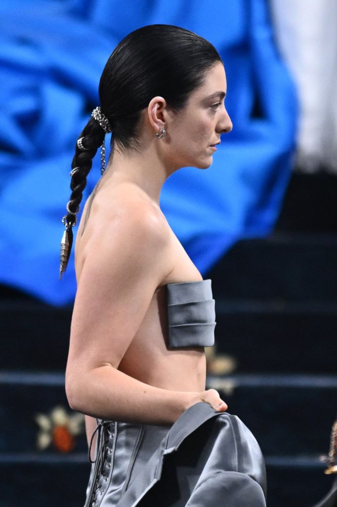 Lorde Shines in Sculptural Thom Browne Set at 2025 Met Gala’s “Superfine: Tailoring Black Style” Exhibit